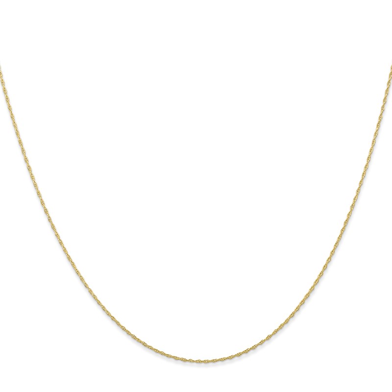 10k .5mm Carded Cable Rope Chain