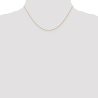 10K .5mm Carded Cable Rope Chain view 4