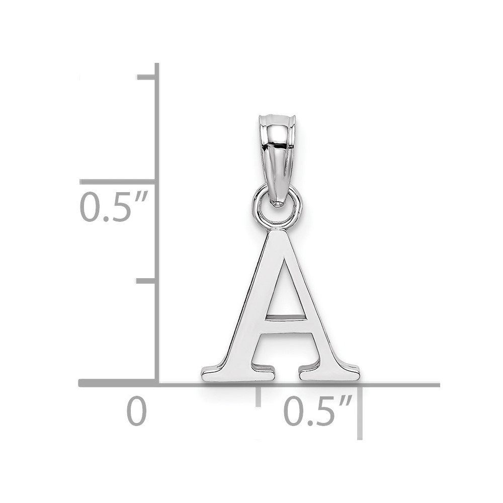 10KW A Block Initial Charm (10K6423WA)