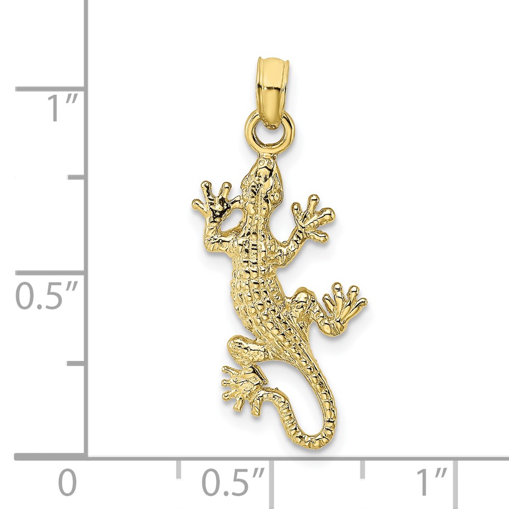10k Lizard Charm (10K6461)