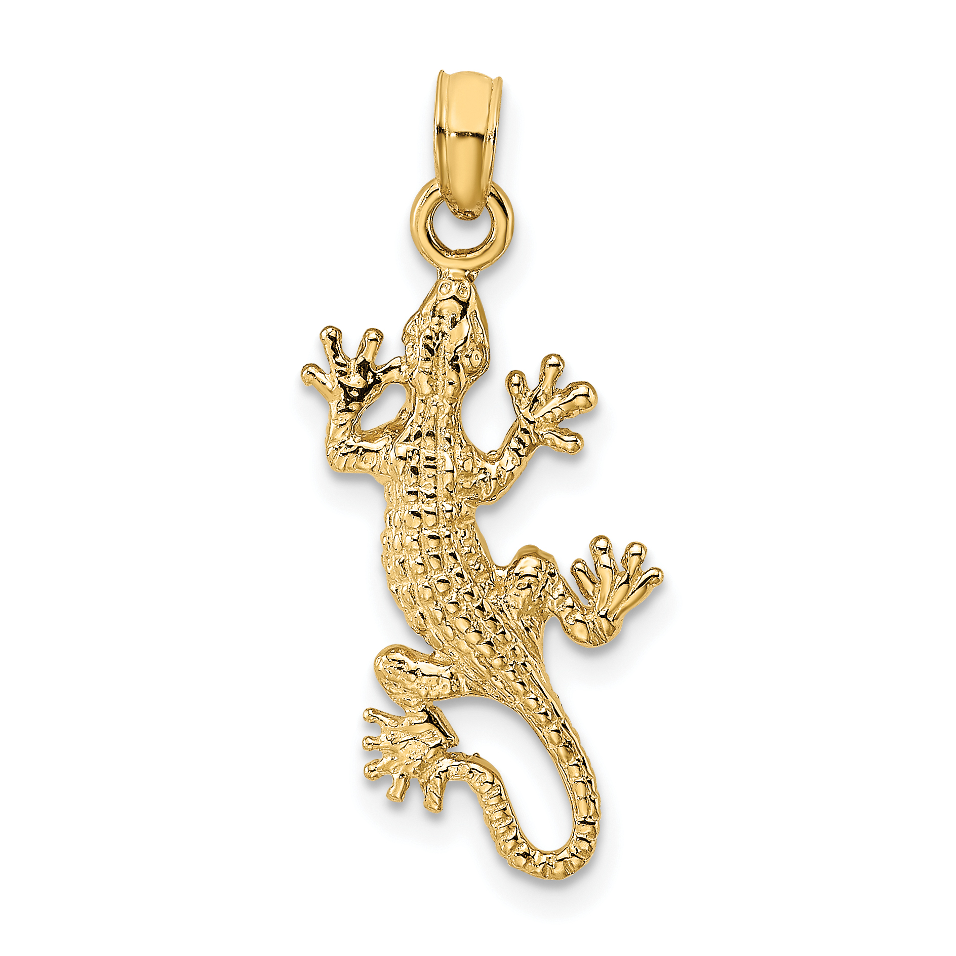10k Lizard Charm (10K6461)