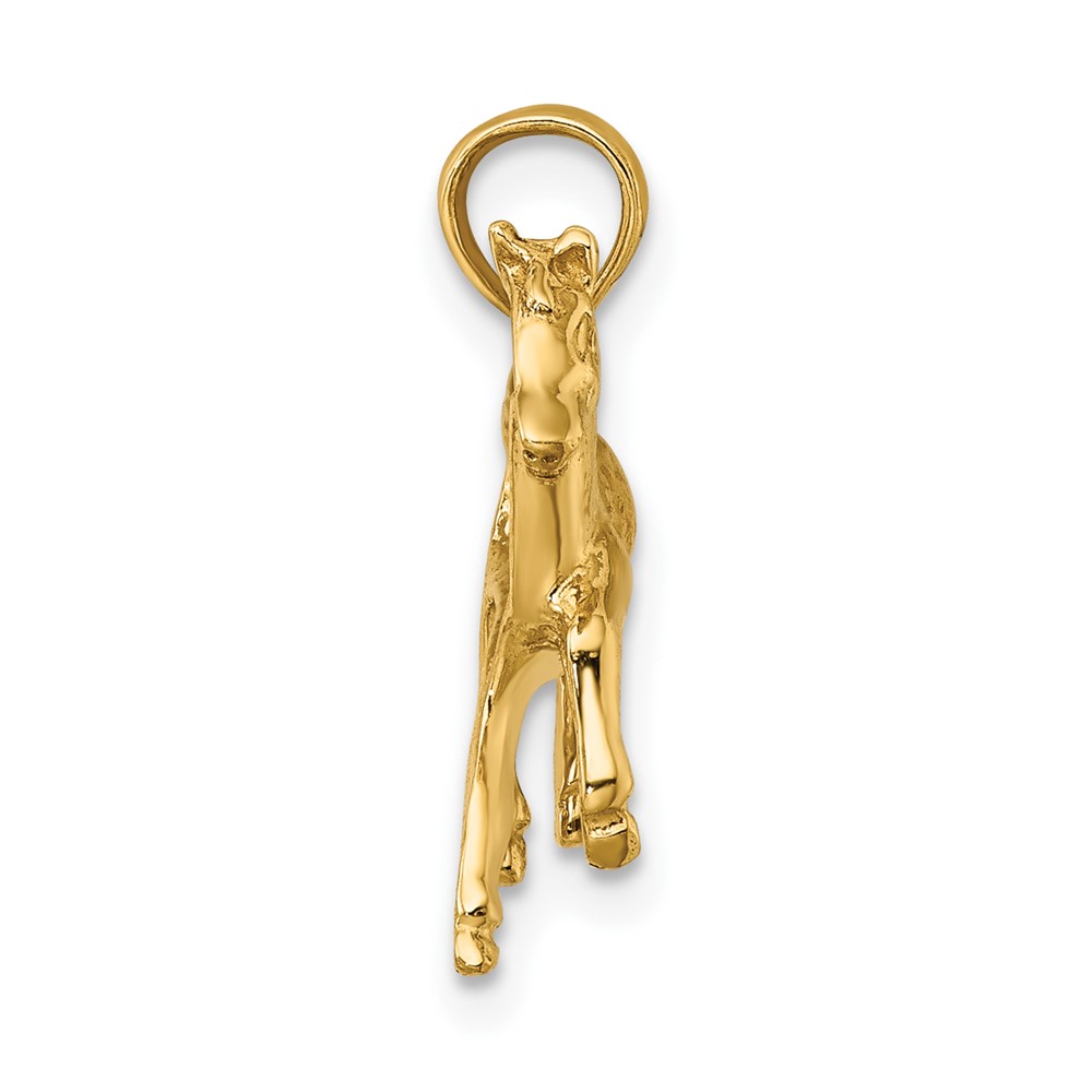 10K 2-D Galloping Horse Charm (10K6463)