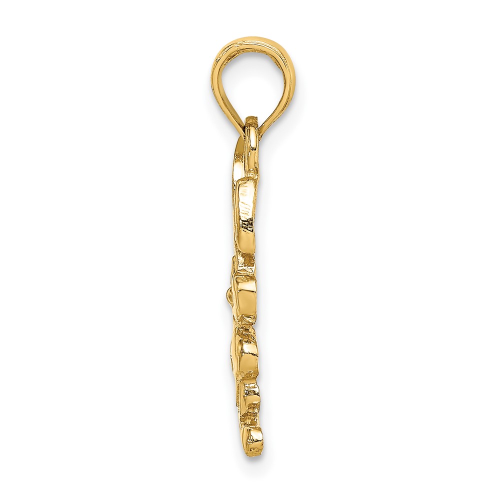 10K Rabbit Charm (10K6493)