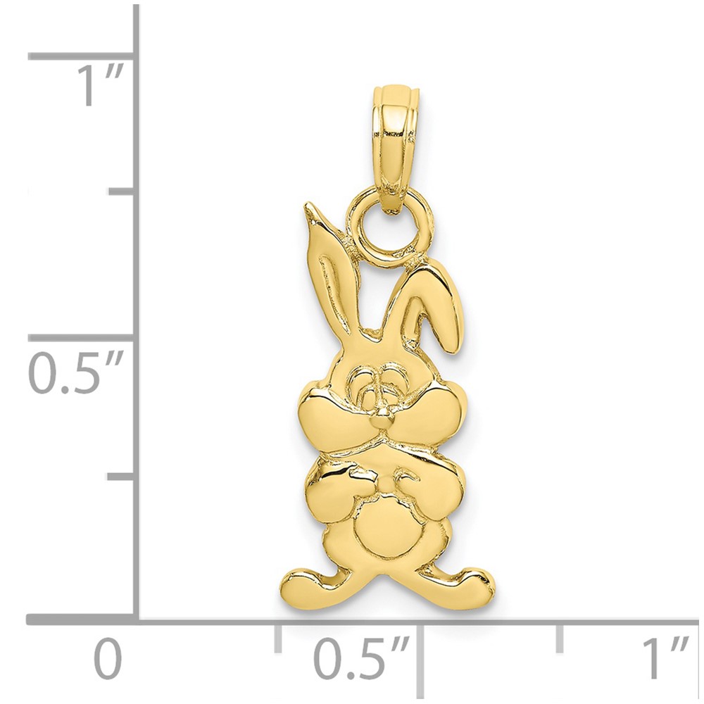 10K Rabbit Charm (10K6493)