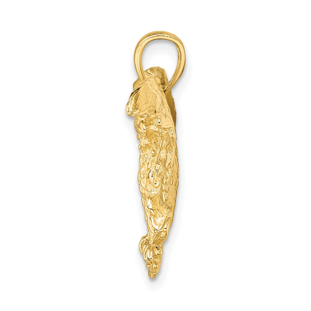 10K Eagle w/ Wings Spread Charm (10K6524)