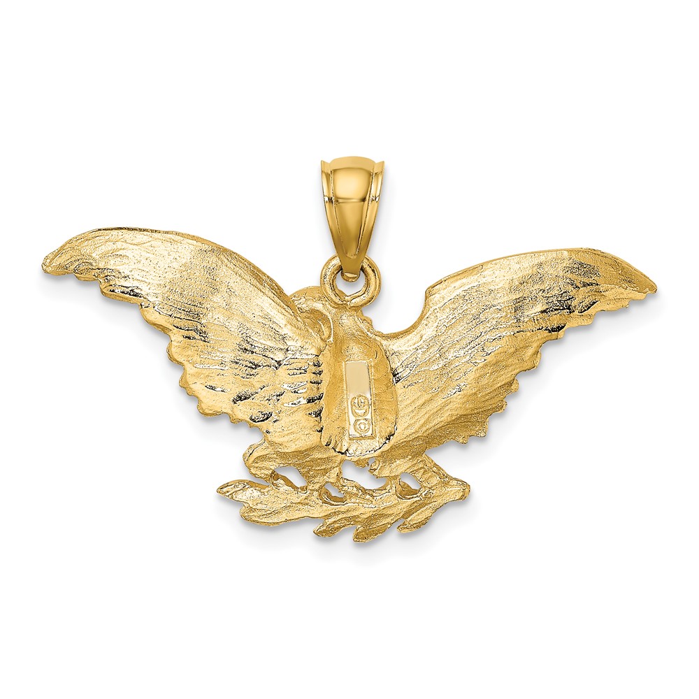 10K Eagle W/ Wings Spread Charm (10K6525)