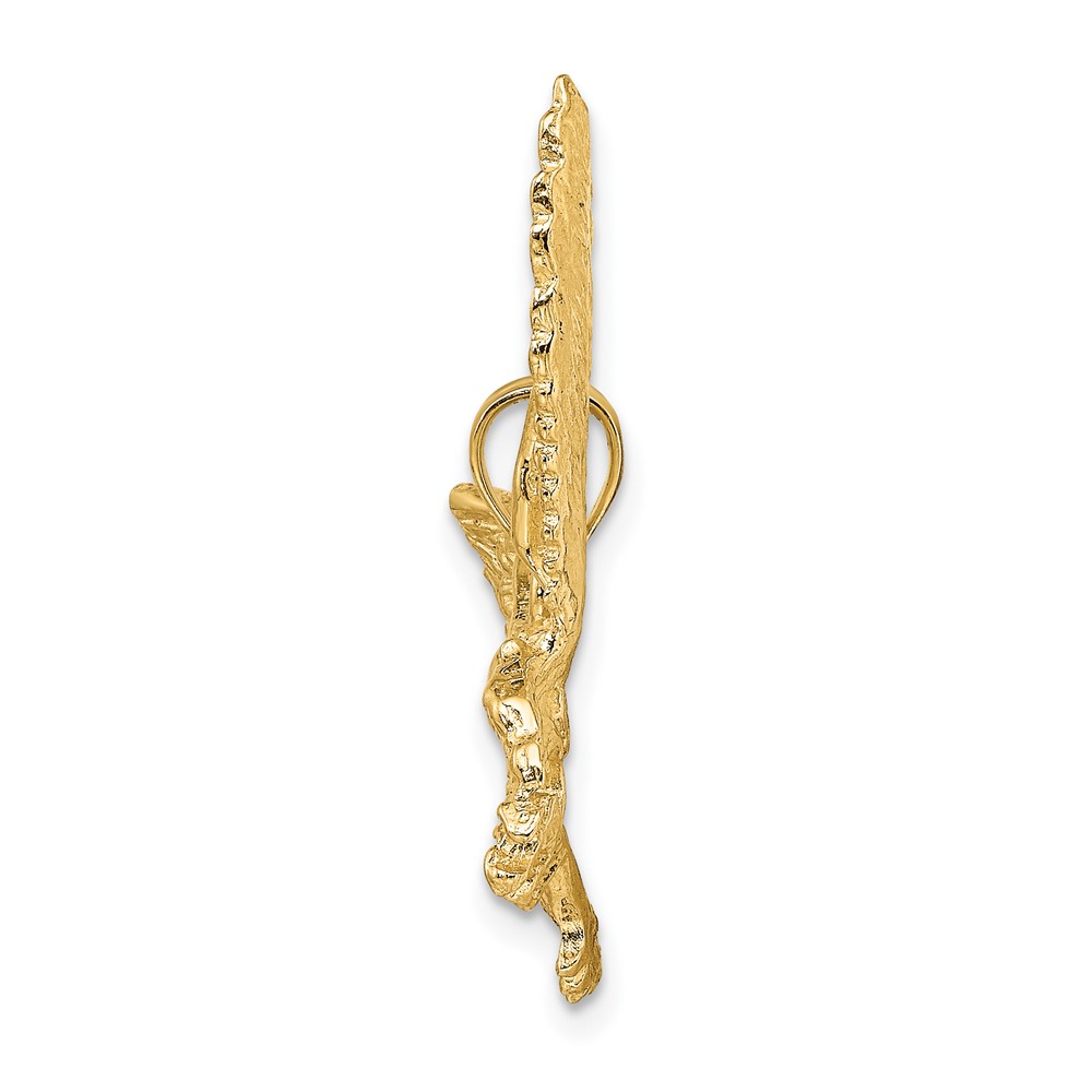 10KEagle w/Beak Touching Claws Charm (10K6526)