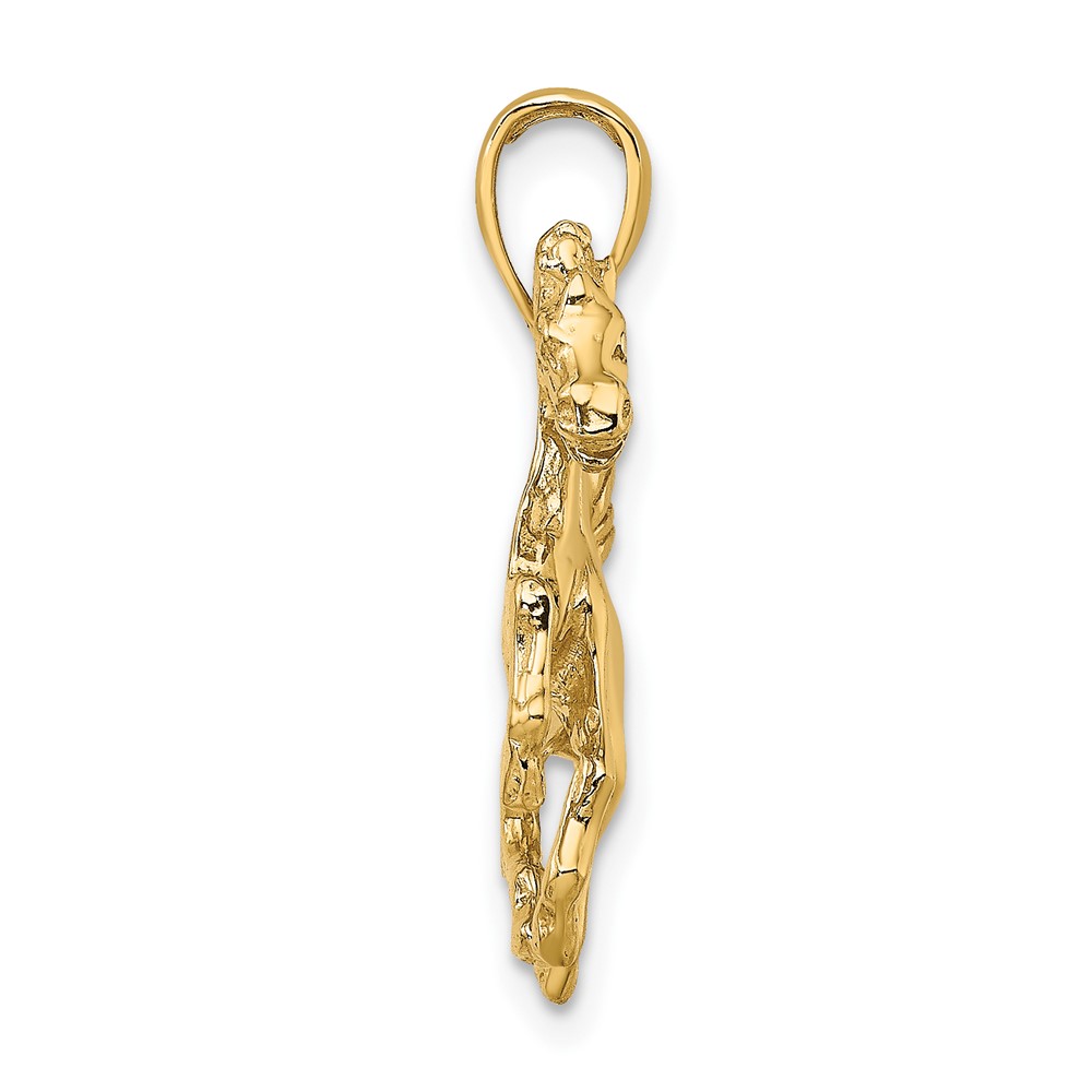 10K 2-D Horse Charm (10K6545)