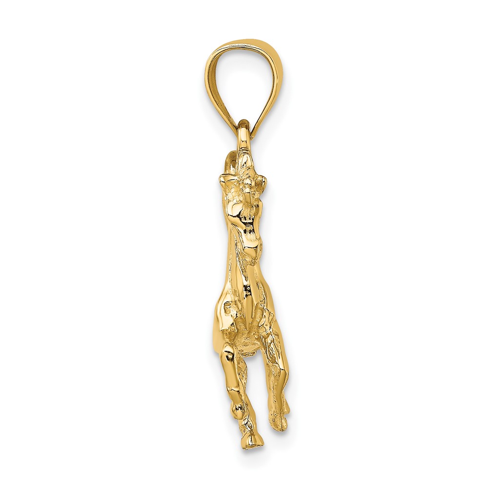 10K 3-D Horse Charm (10K6546)