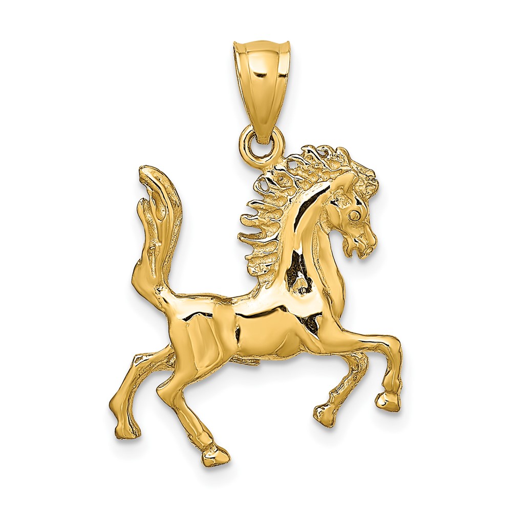 10K 3-D Horse Charm (10K6546)