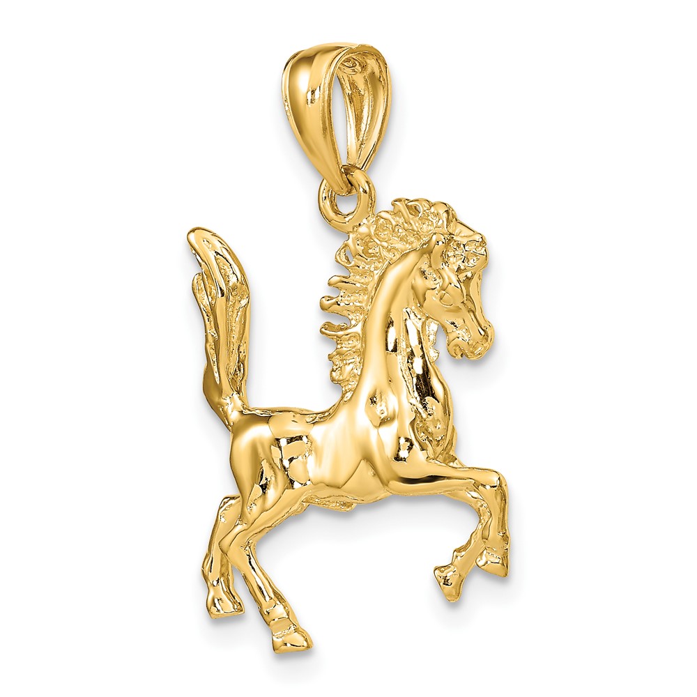 10K 3-D Horse Charm (10K6546)