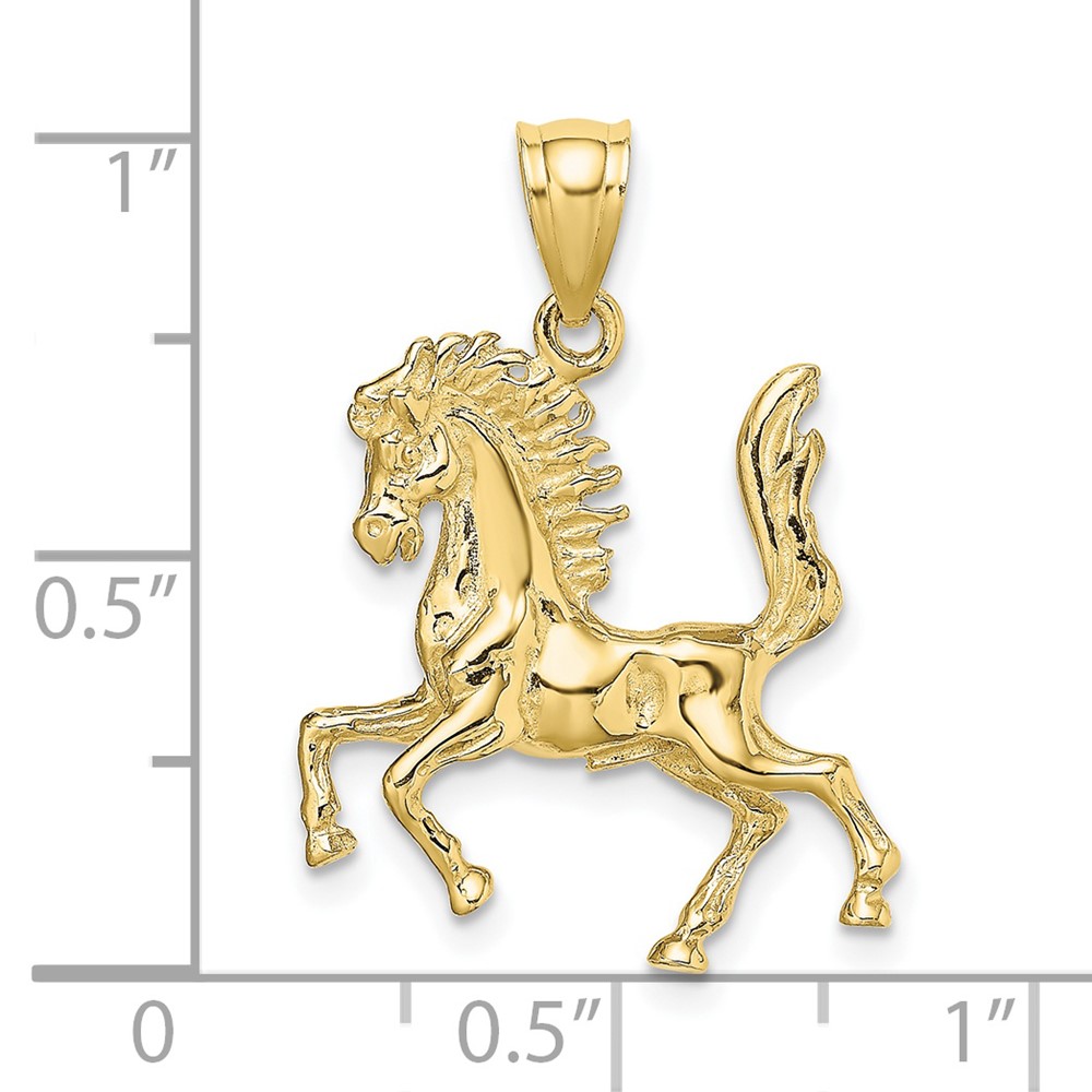 10K 3-D Horse Charm (10K6546)