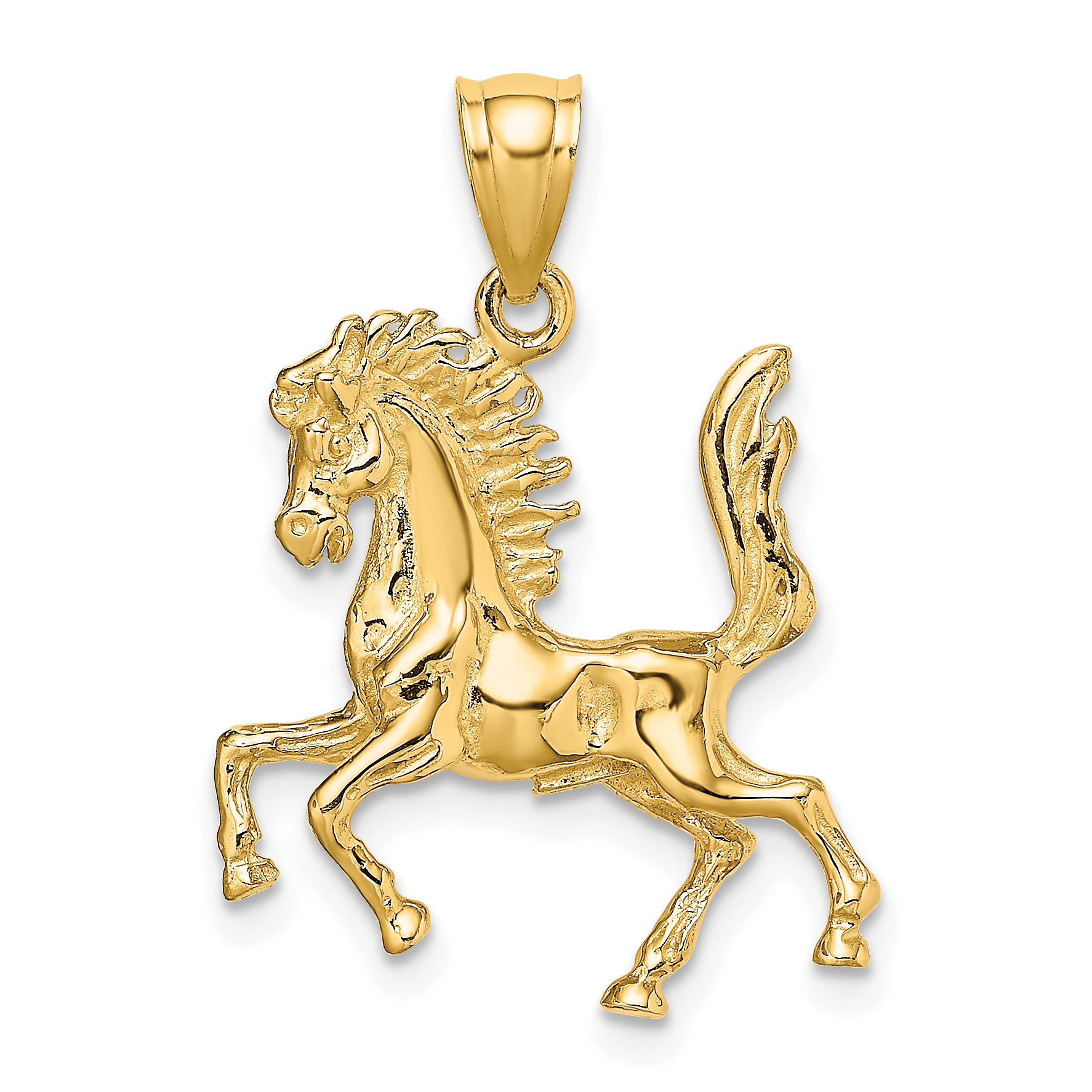 10K 3-D Horse Charm (10K6546)