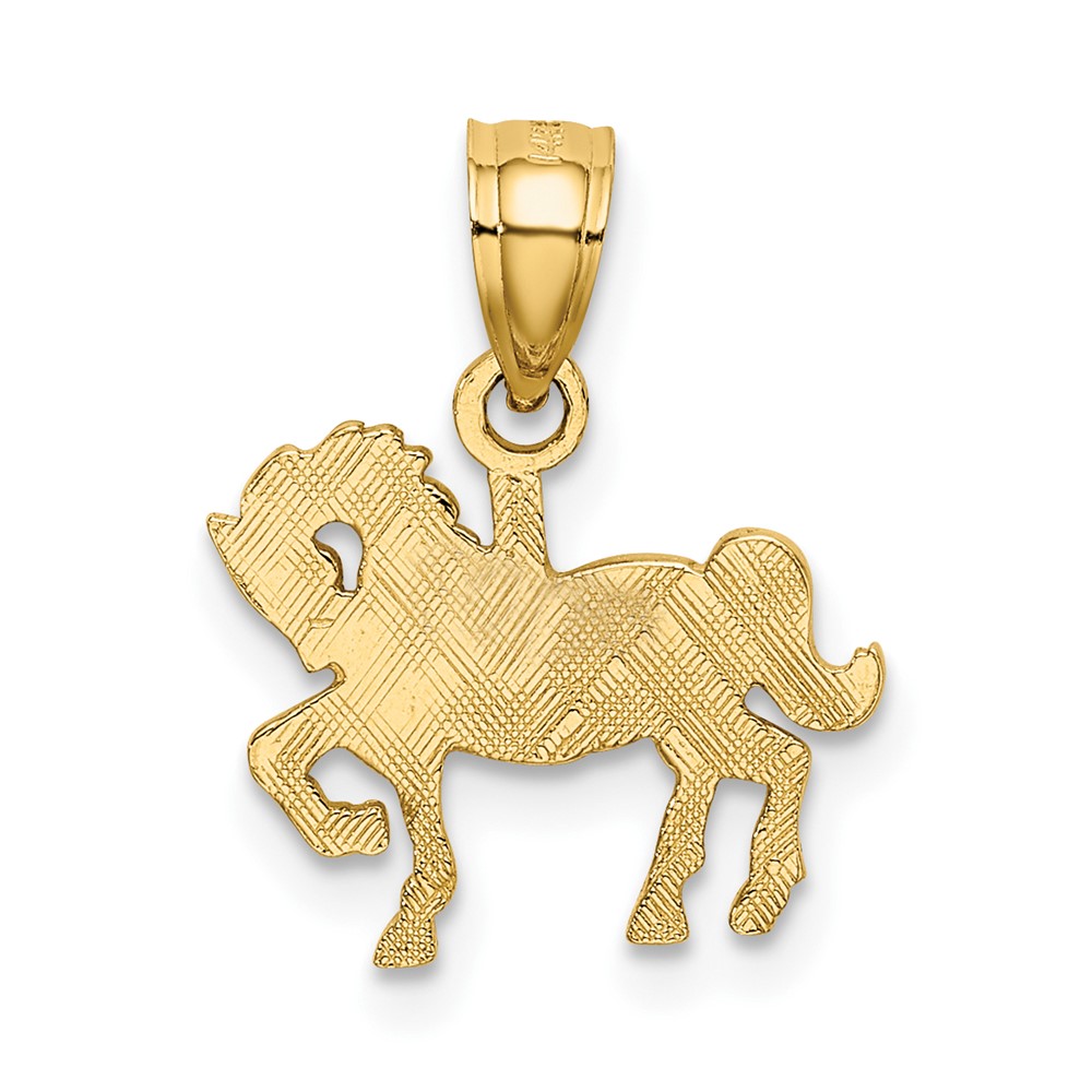10K Carousel Horse Charm (10K6576)