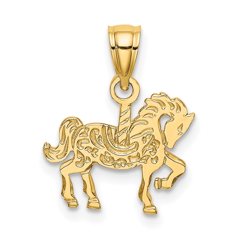 10K Carousel Horse Charm (10K6576)