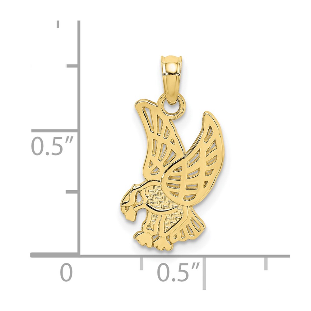 10k Eagle Charm (10K6586)