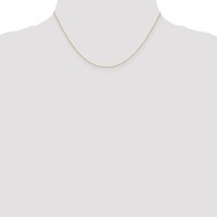 10K .42mm Yellow Gold Carded Curb Chain view 4