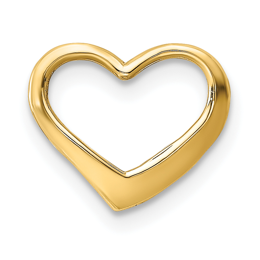10K Floating Heart Charm (10K7119)