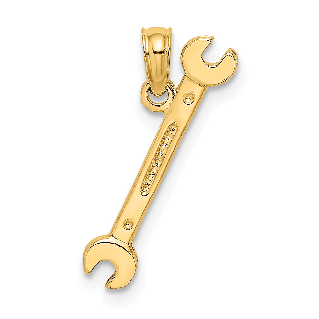 10K 3-D Double Open-Ended Wrench Charm (10K7222)