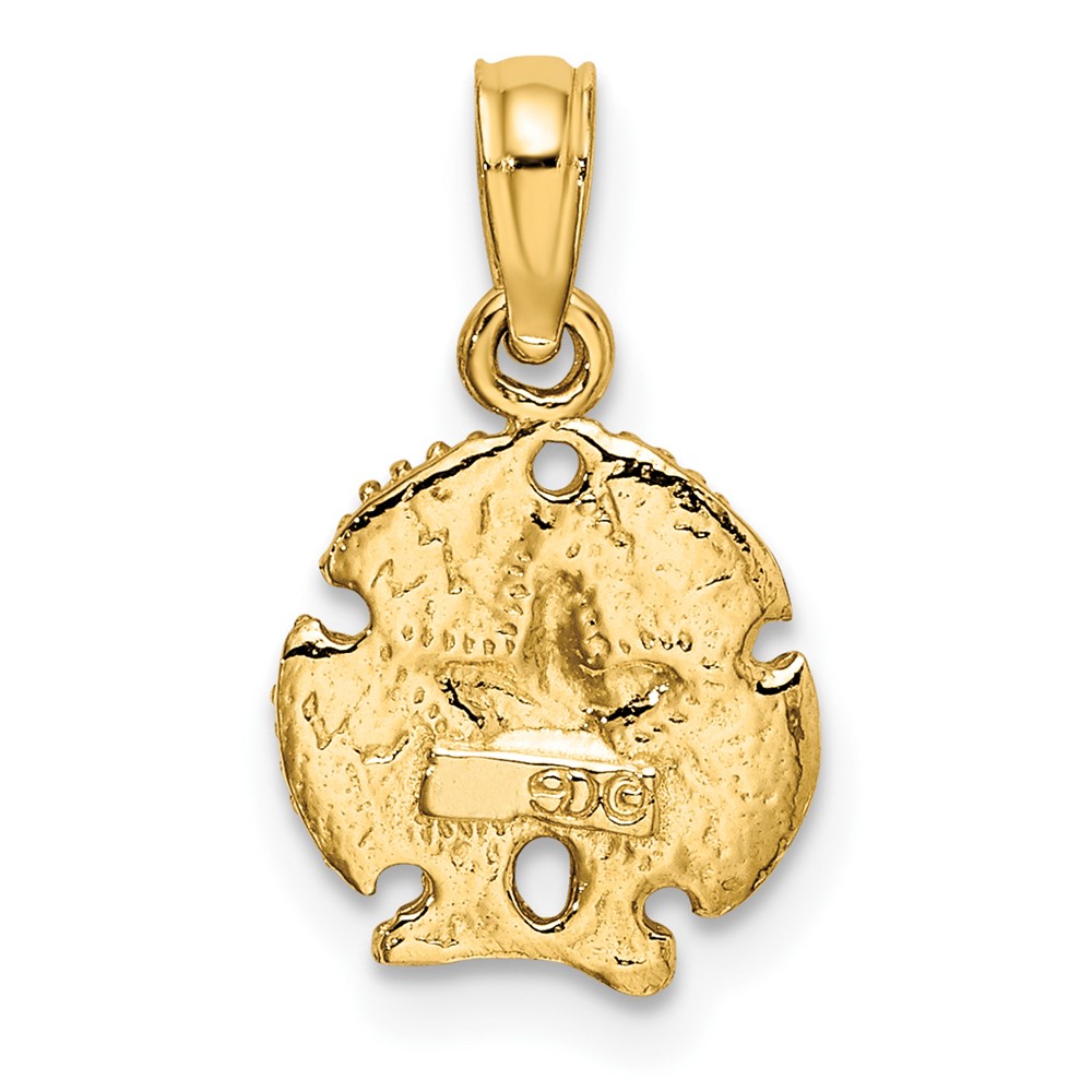 10K Sand Dollar W/Star (10K7640)