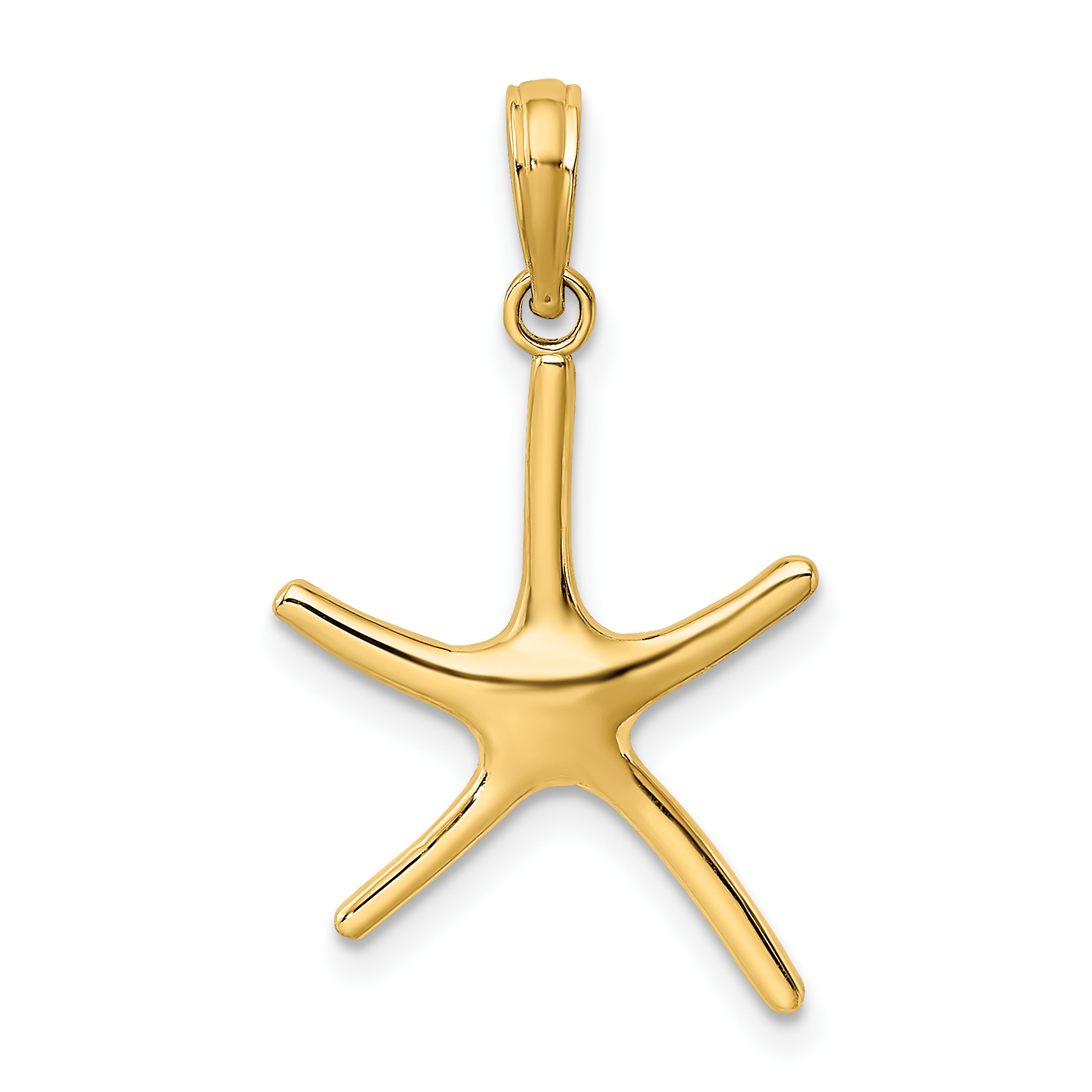 10k Dancing Starfish Charm (10K7671)