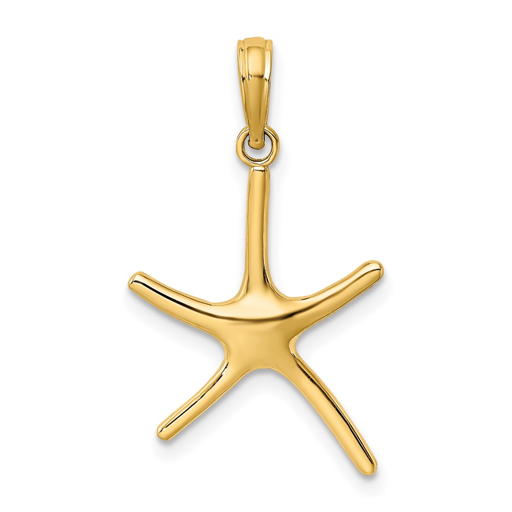 10k Dancing Starfish Charm (10K7671)