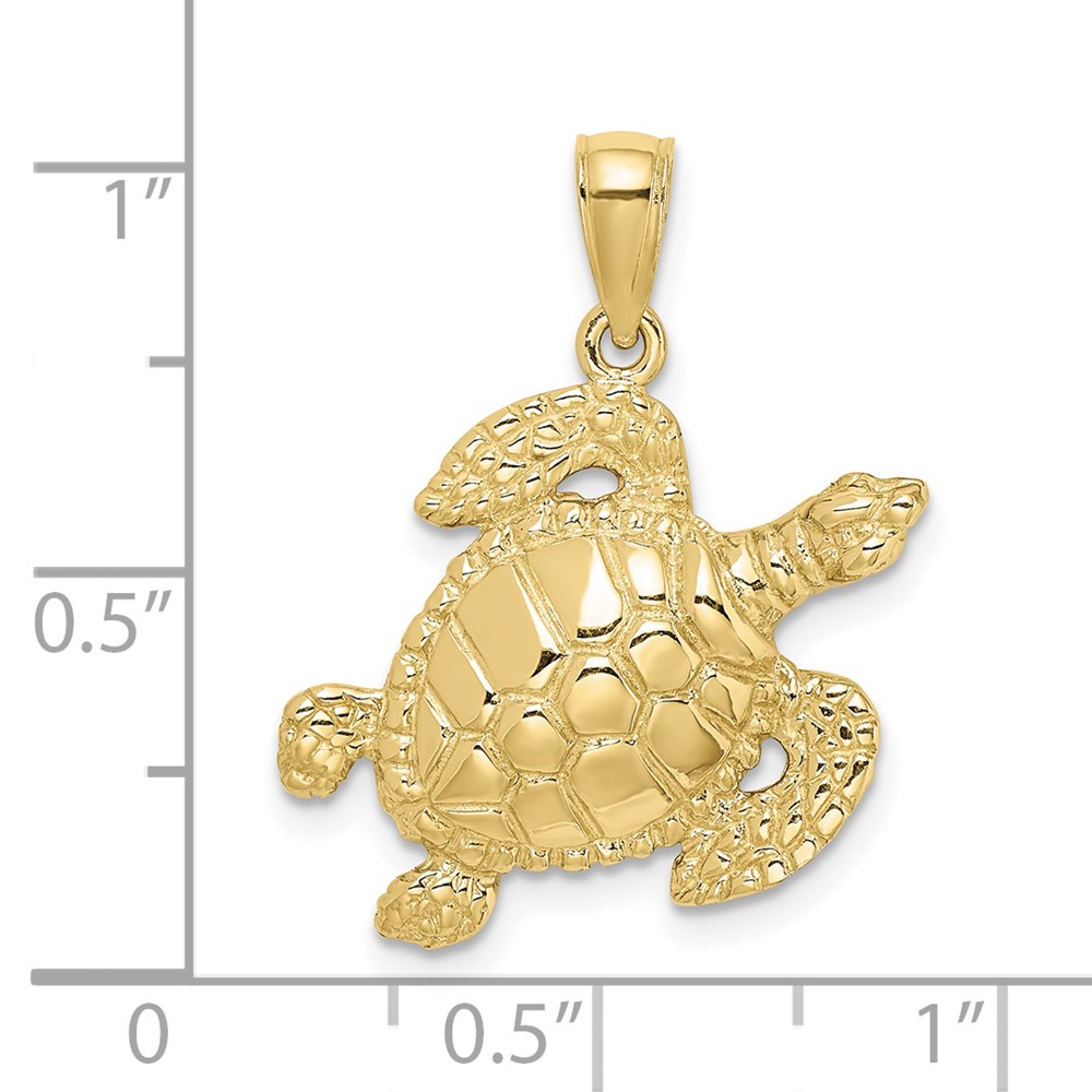 10K Turtle Pendant (10K7682)