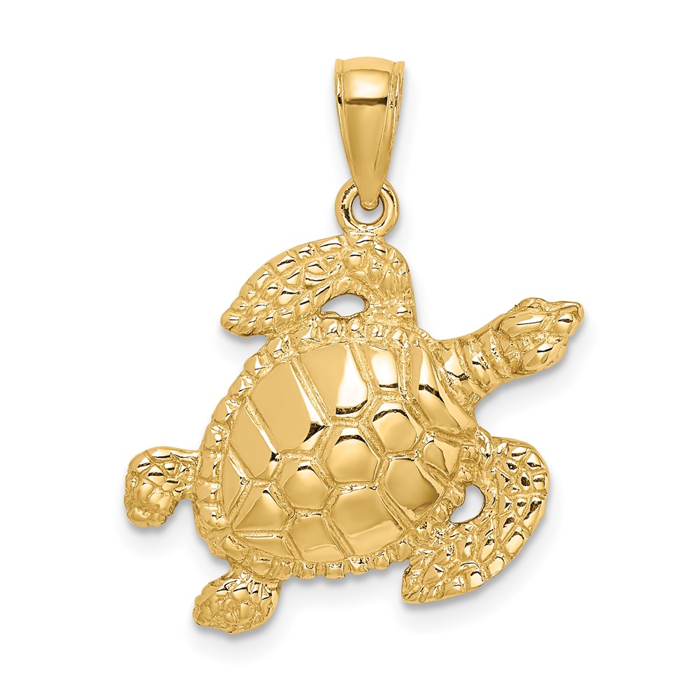 10K Turtle Pendant (10K7682)