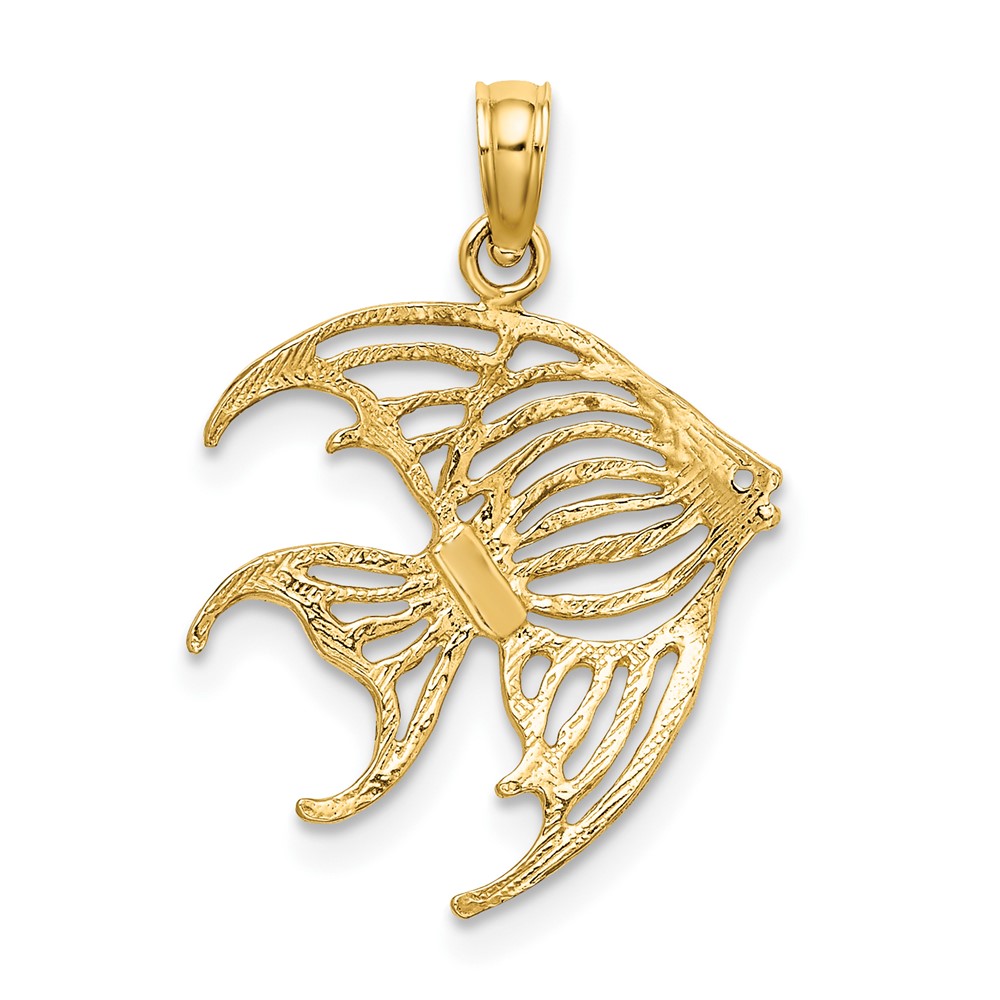 10K Cut-Out Angelfish Charm (10K7736)