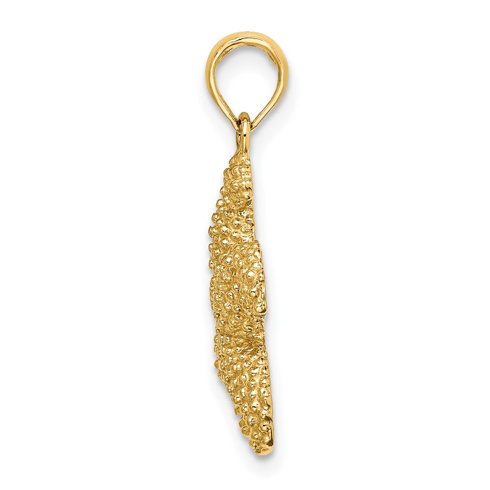 10K 2-D Puffed Starfish Charm (10K7742)