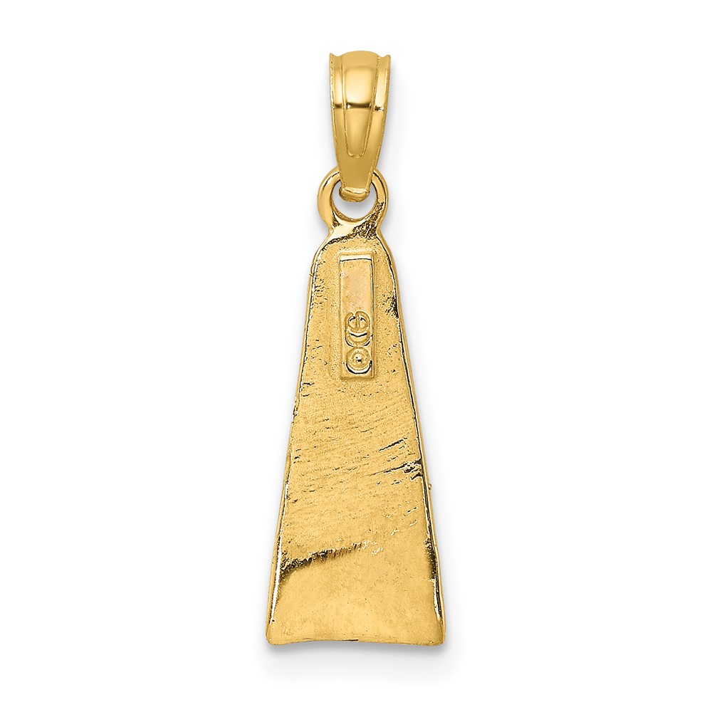 10K Scuba Flipper Charm (10K7748)