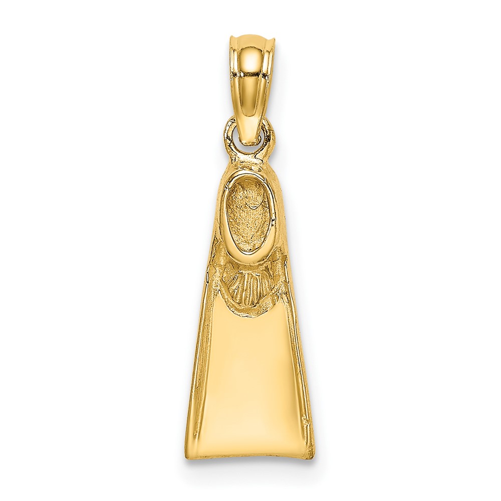 10K Scuba Flipper Charm (10K7748)