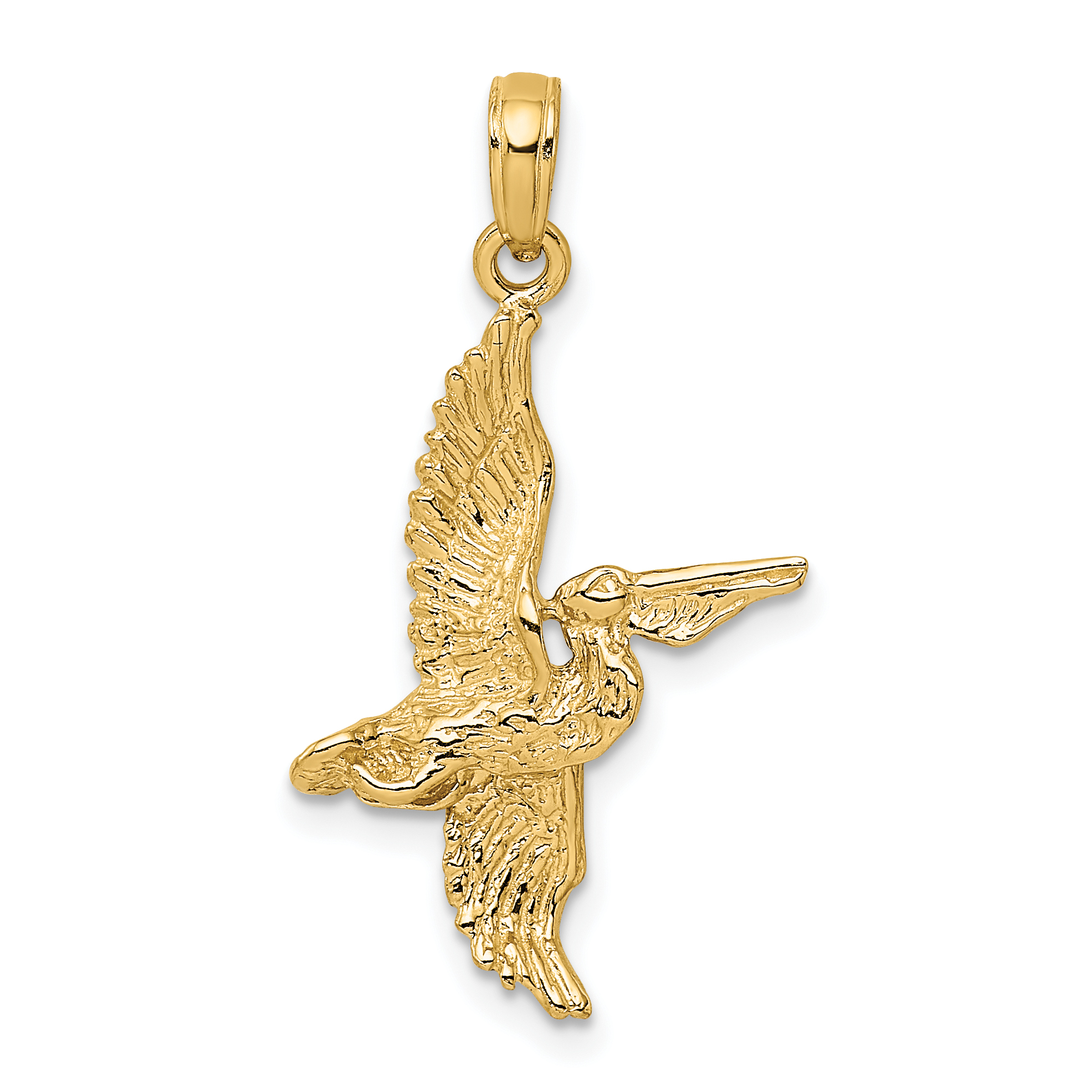 10K 3-D Pelican Flying Charm (10K7784)