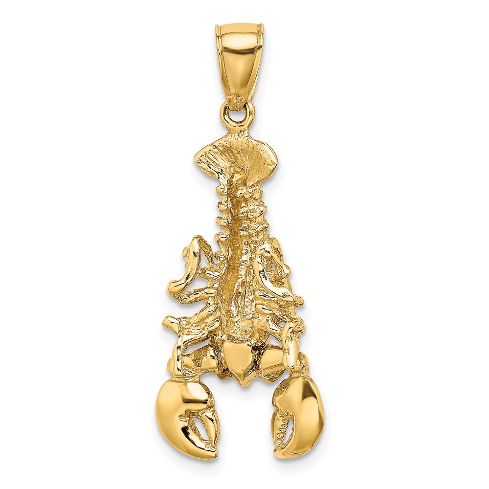 10K 2-D Moveable Lobster Charm (10K7872)