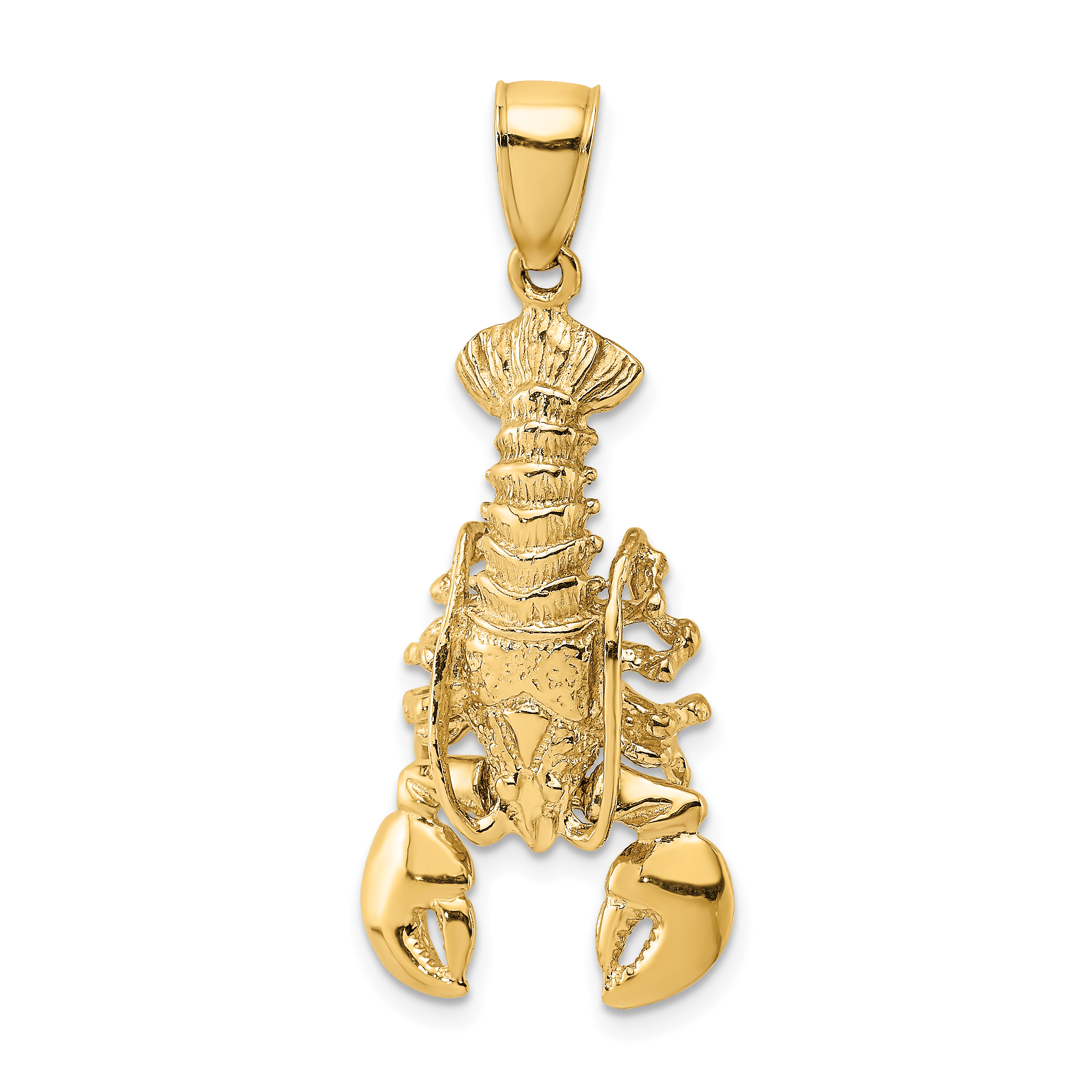 10K 2-D Moveable Lobster Charm (10K7872)