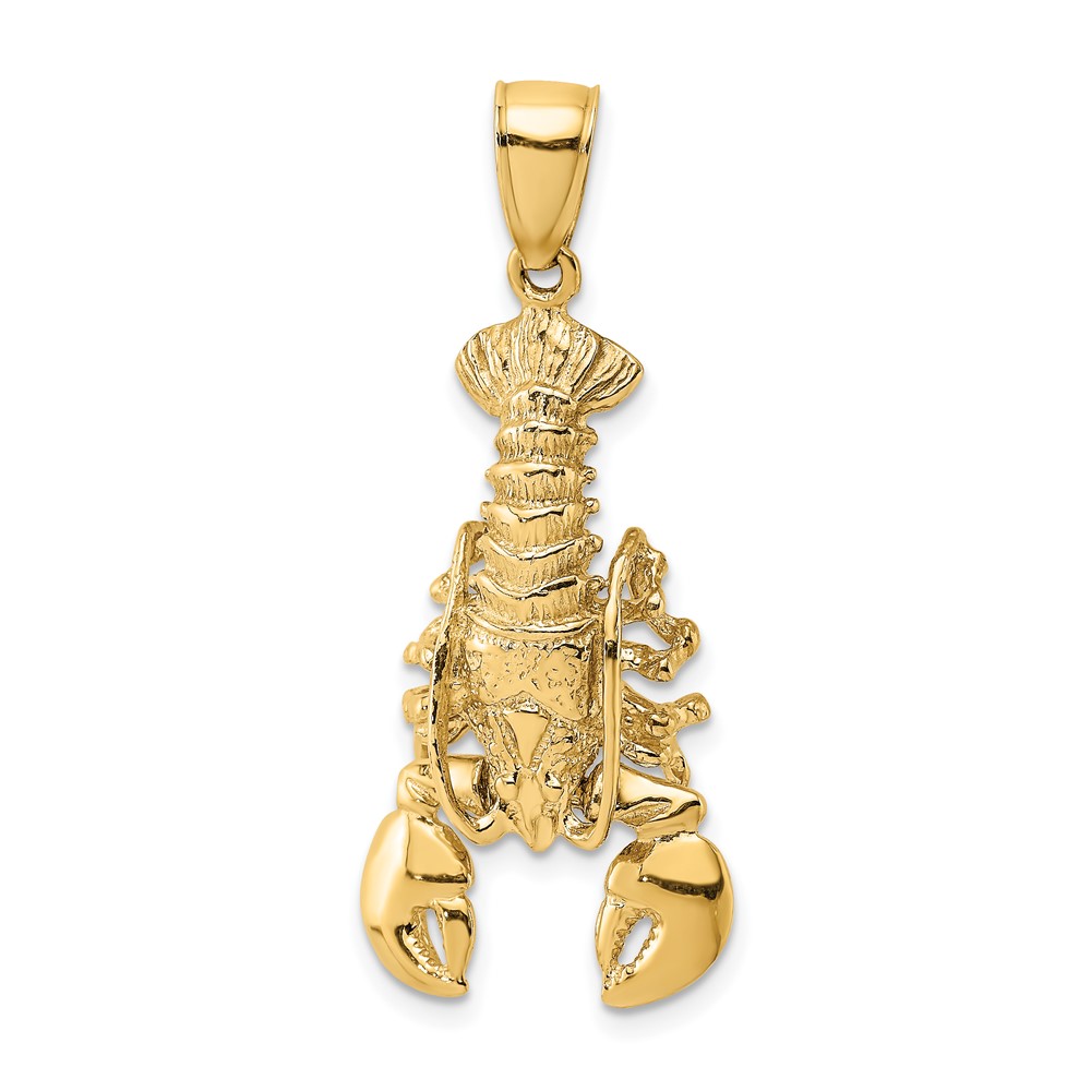 10K 2-D Moveable Lobster Charm (10K7872)