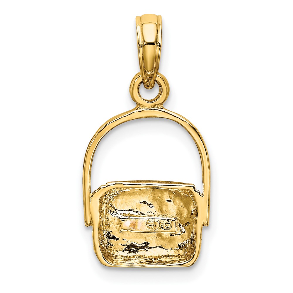 10K 2-D Nantucket Basket Charm (10K7966)