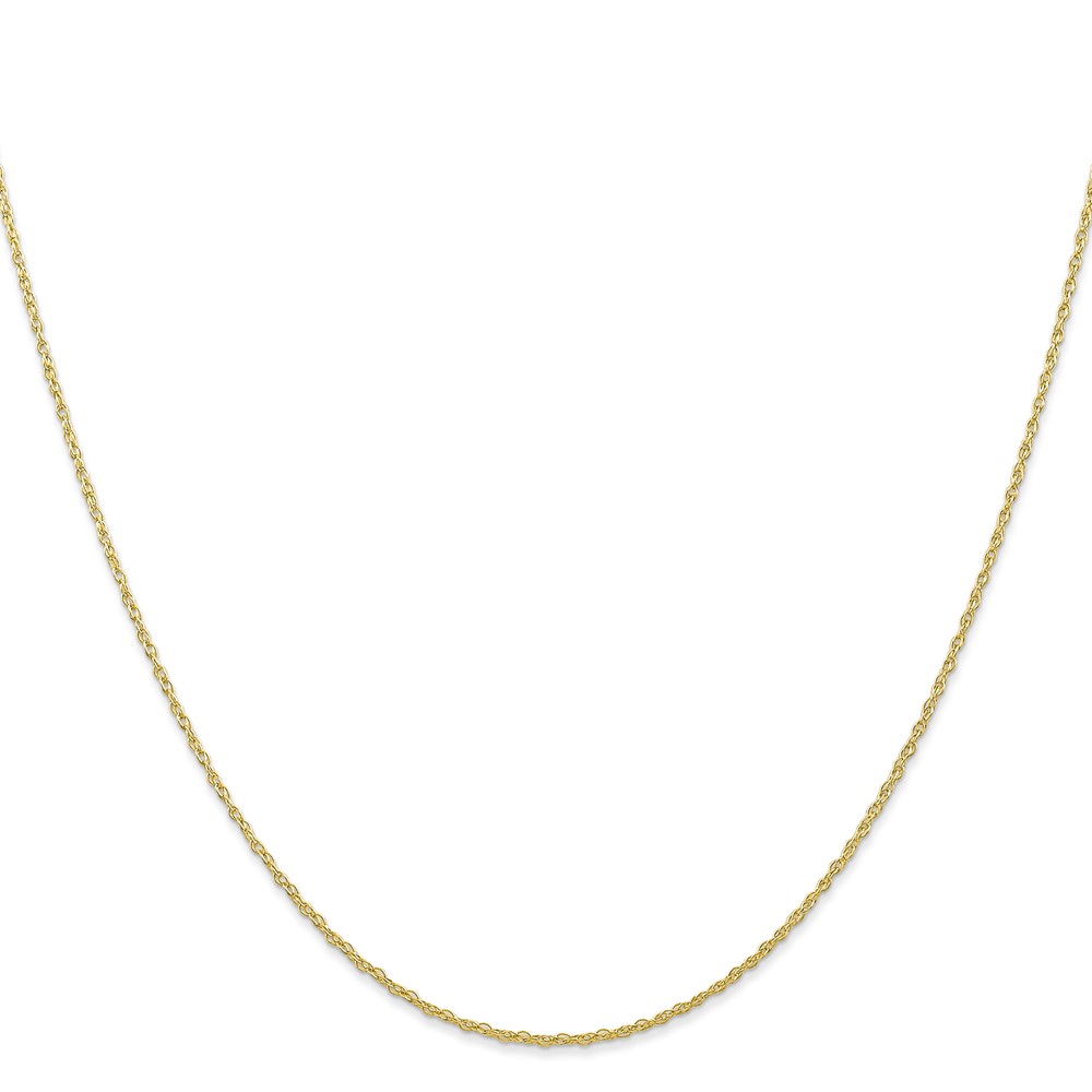 10k .7mm Carded Cable Rope Chain (10K7RY-16)