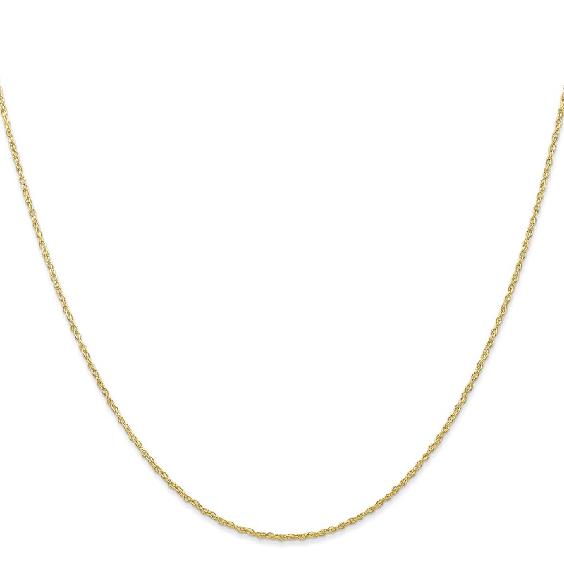 10k .7mm Carded Cable Rope Chain