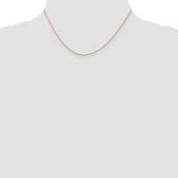 10K .7mm Carded Cable Rope Chain view 4
