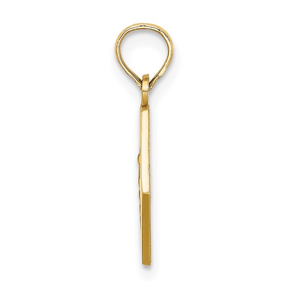 Gold Polished Medical Pendants