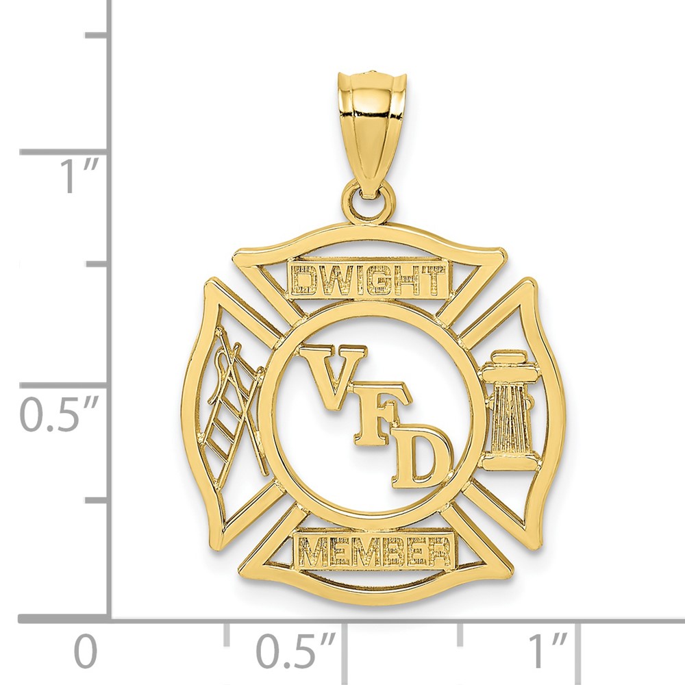 10K VFD DWIGHT MEMBER In Shield Charm (10K8318)