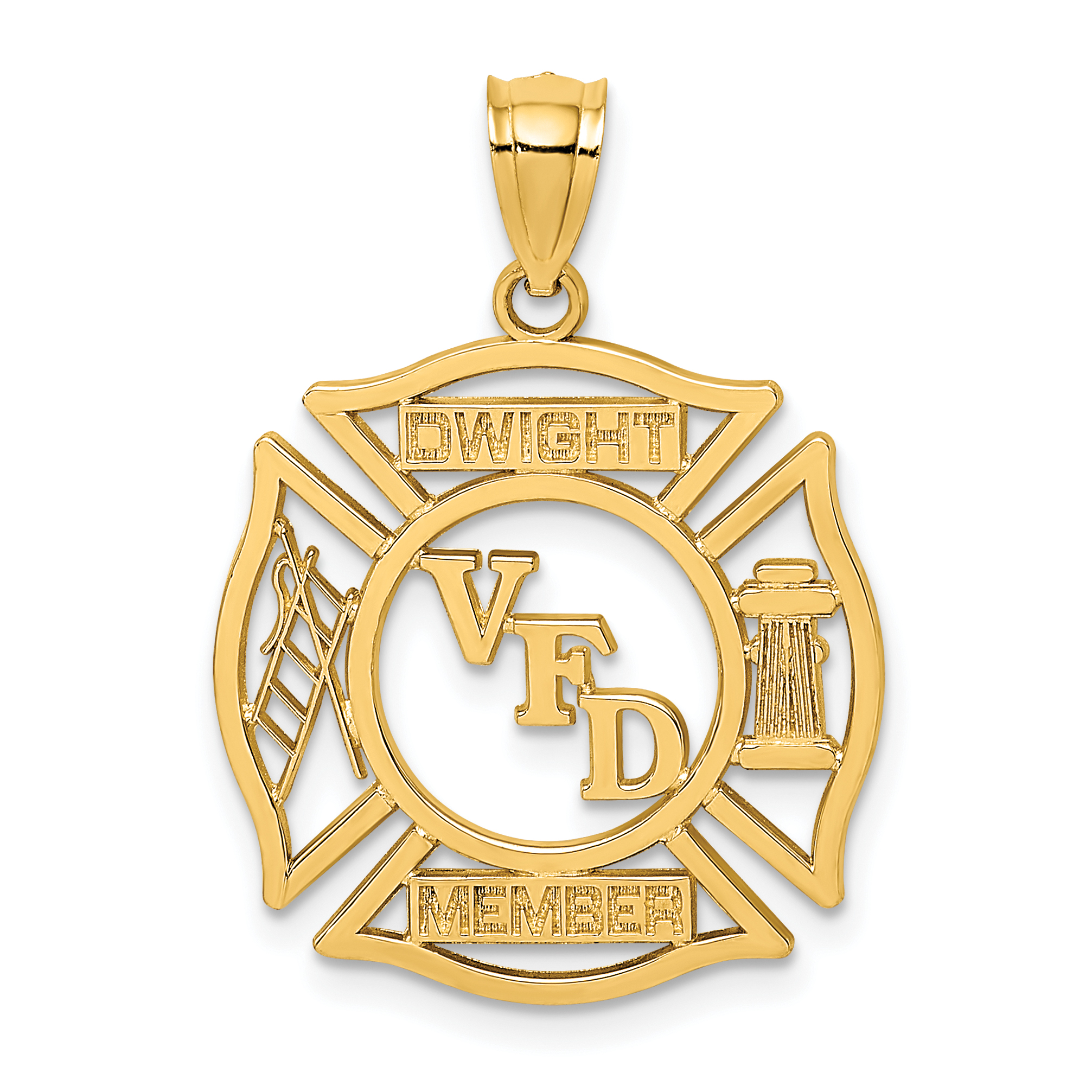 10K VFD DWIGHT MEMBER In Shield Charm (10K8318)