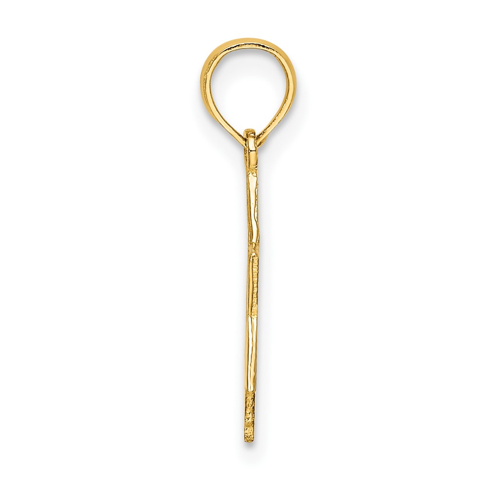 10K Polished Star Of David Charm (10K8418)