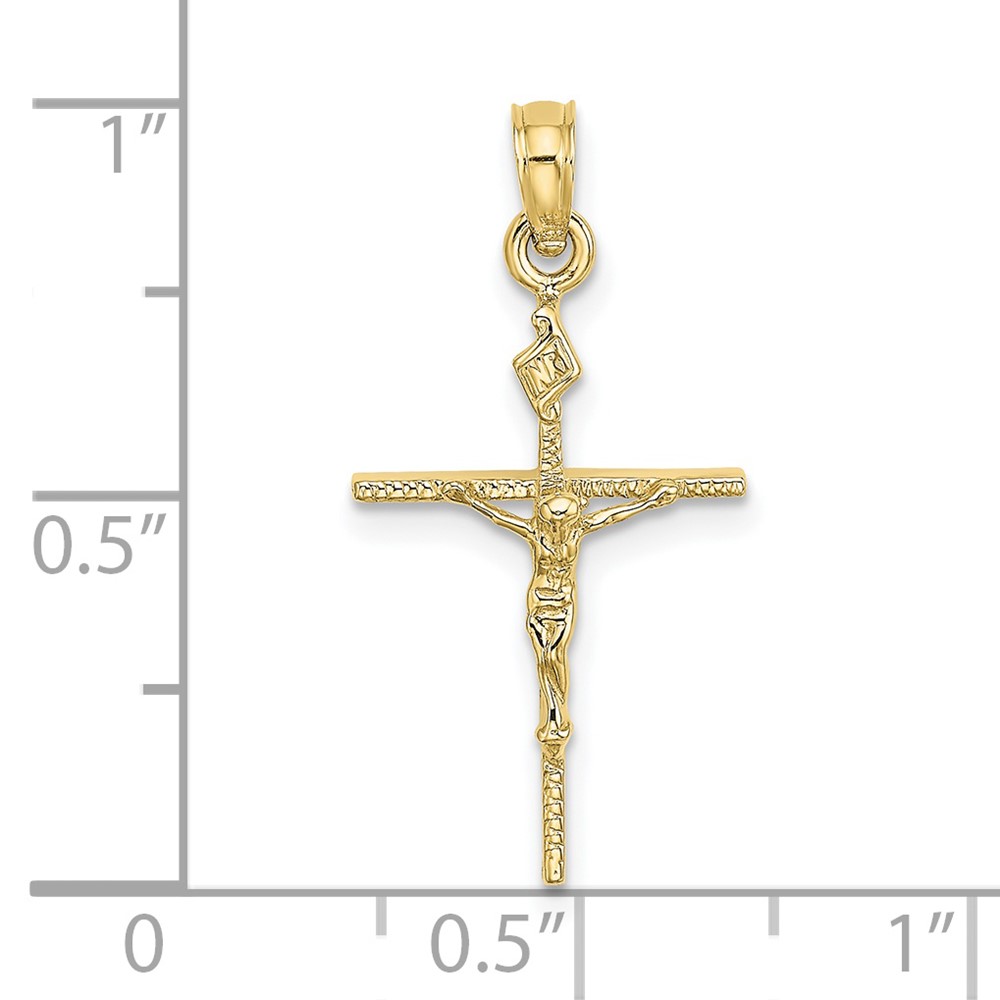 10K INRI Crucifix Charm (10K8463)