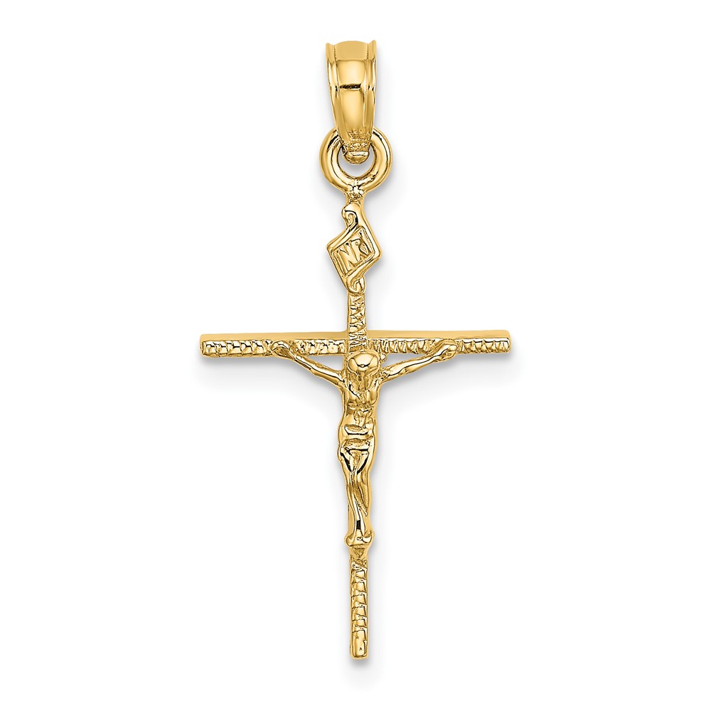 10K INRI Crucifix Charm (10K8463)