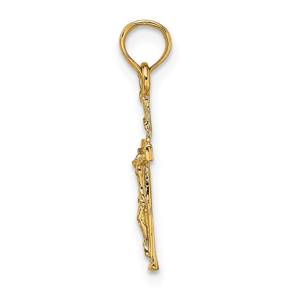 10K Mini Crucifix Charm (10K8500)
