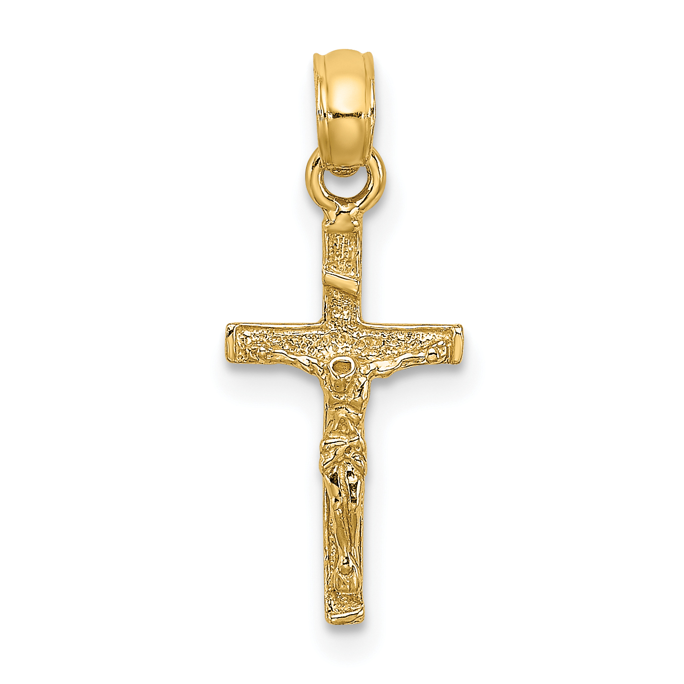 10K Mini Crucifix Charm (10K8500)