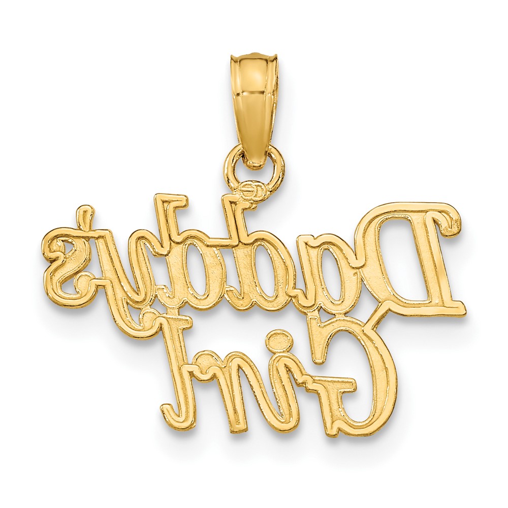 10K DADDYS GIRL Charm (10K8841)