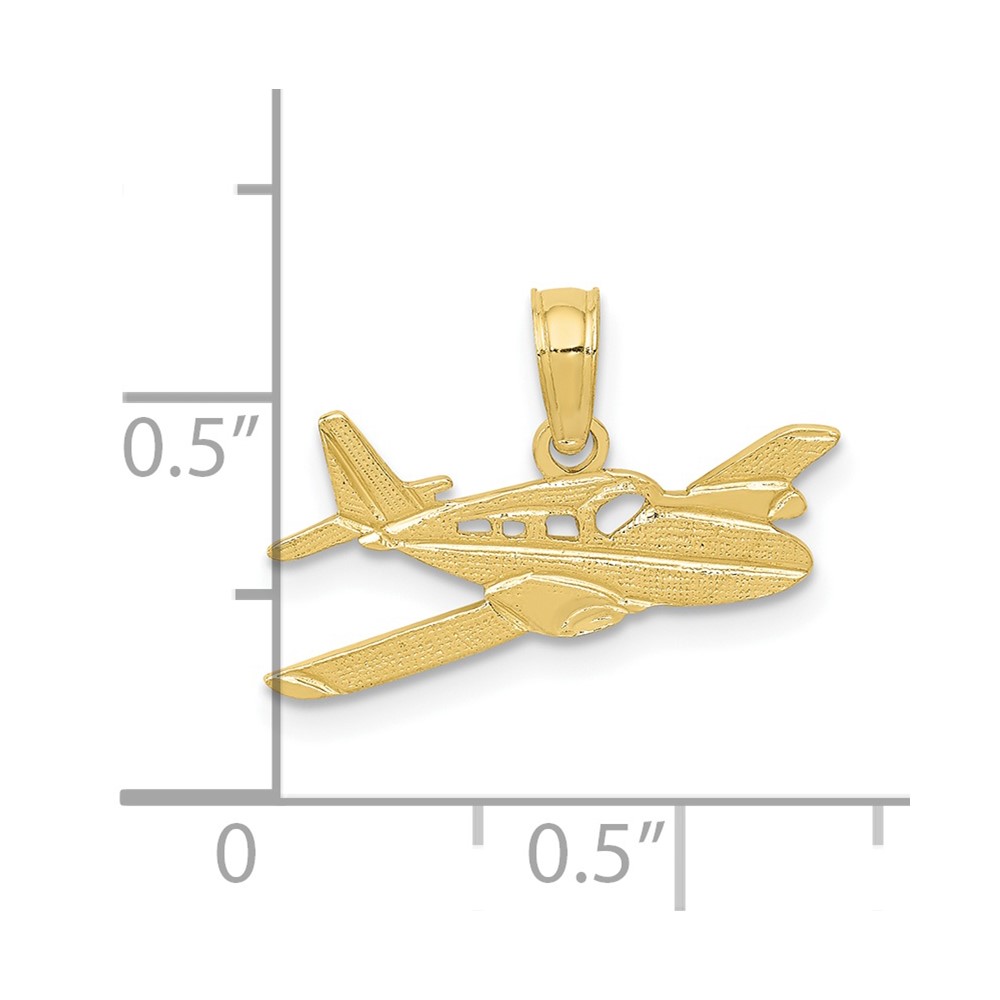 10k Cessna Plane Pendant (10K888)